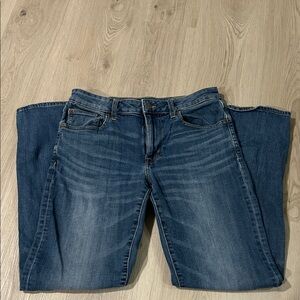 American Eagle Outfitters Dark Blue Straight Jeans